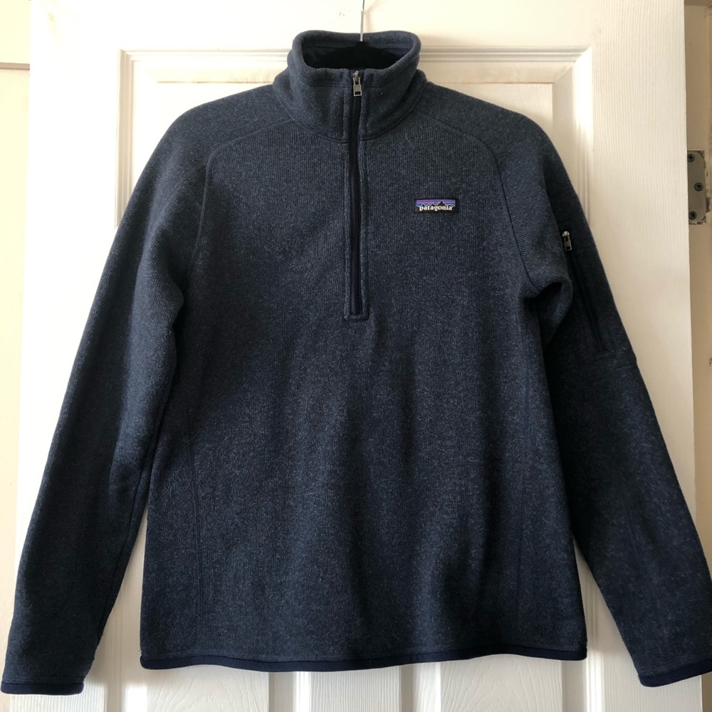 Navy Patagonia Better Sweater (M)
